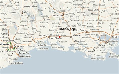 Guía Urbano De Jennings Louisiana