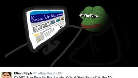 Pepe The Frog Declared A Hate Symbol By Anti Defamation League