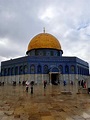 Dome of the Rock in Jerusalem. Rainy morning. [OC] : travel