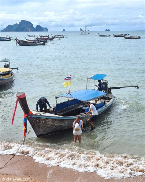 How To Get From Krabi Ao Nang To Railay Beach By Boat Ck Travels