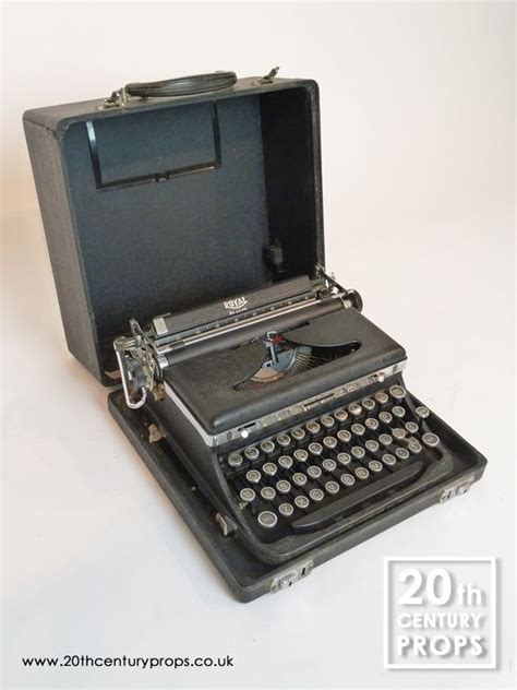 Fully Working Vintage Royal Typewriter London Prop Hire