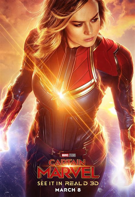 Carol Danvers Captain Marvel Brie Larson Marvel Cinematic Universe