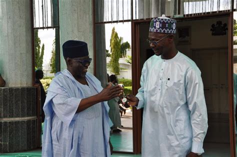 Nasarawa Al Makura Hands Over Government House Keys To Sule Daily Trust