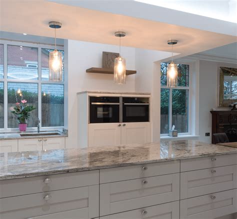 traditional shaker style kitchen with a modern twist in rochdale kitchen design centre