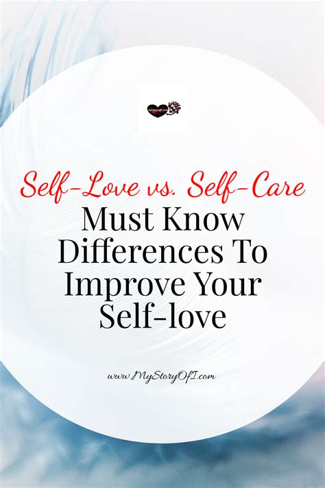 Self Love Vs Self Care Key Differences You Need To Know Self Love