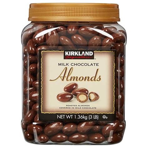 Kirkland Signature Milk Chocolate Almonds 48 Oz 3 Lb Instacart