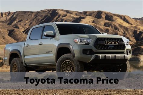 2023 Toyota Tacoma Trd Pro V6 Configurations