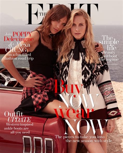 Alexa Chung And Poppy Delevingne Take A Road Trip For The