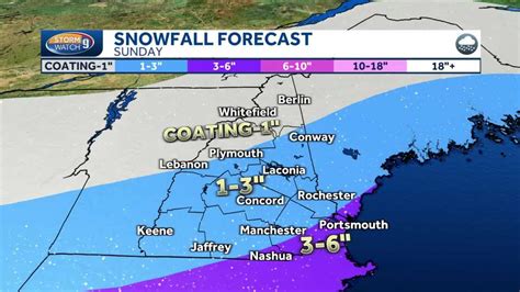 Weekend Outlook Snowstorm Could Move In Sunday