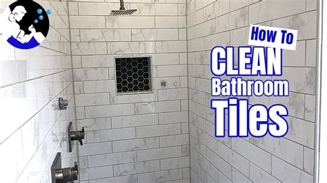 How To Clean Bathroom Tiles Porcelain Clean With Confidence Youtube