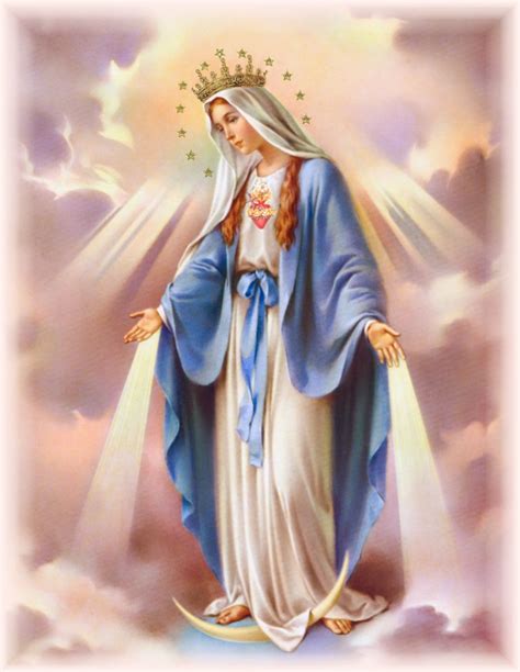 Novena To The Queen Of Martyrs Image Vierge Marie Images Vierge