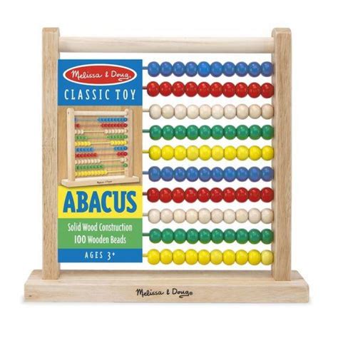Melissa And Doug Wooden Abacus Crayons