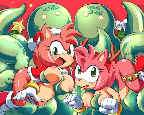 Rule 34 Amy Rose Anal Anthro Breasts Carrying Christmas Color