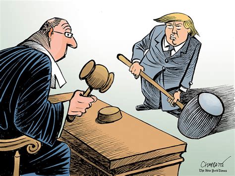 Trump Vs The Judges The New York Times
