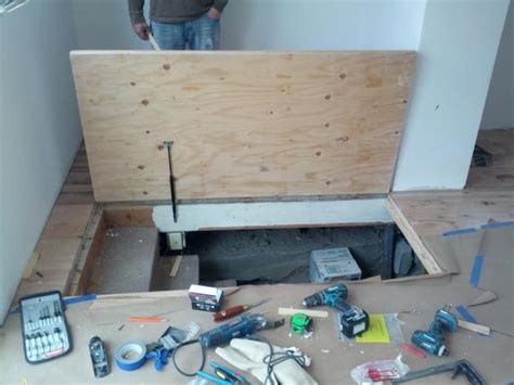 25 Basement Remodeling Ideas And Inspiration Basement Trap Door Hinges