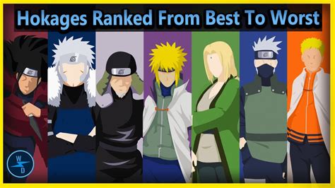All Hokages Of Konoha Ranked From Worst To Best Youtube