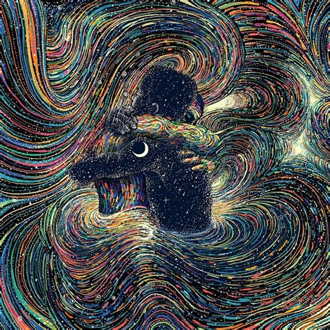 New Swirling Psychedelic Illustrations By James R Eads Colossal