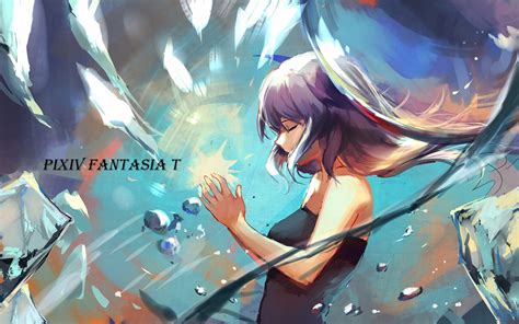 Wallpaper Illustration Anime Artwork Pixiv Fantasia Screenshot