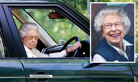 queen elizabeth ‘earned a reputation for her driving told ‘slow down by fellow royal