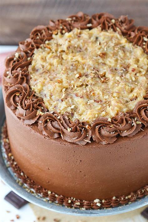 Alternate adding the buttermilk and flour to eggs, butter and sugar. German Chocolate Cake | Life, Love and Sugar | Bloglovin'