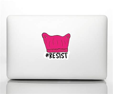 Resist Movement Sticker Pussy Hat Sticker Pussyhat