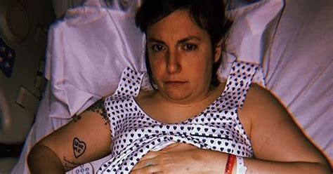 Lena Dunham Bravely Reveals Shes Had An Ovary Removed As She Shares