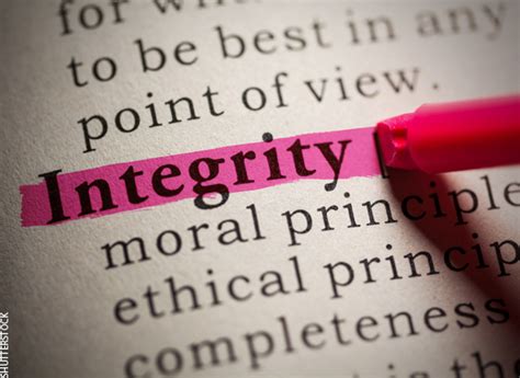 What Does Integrity Mean Anyway Success