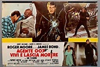 Agente 007: Vive E Lascia Morire Film Poster – Poster Museum