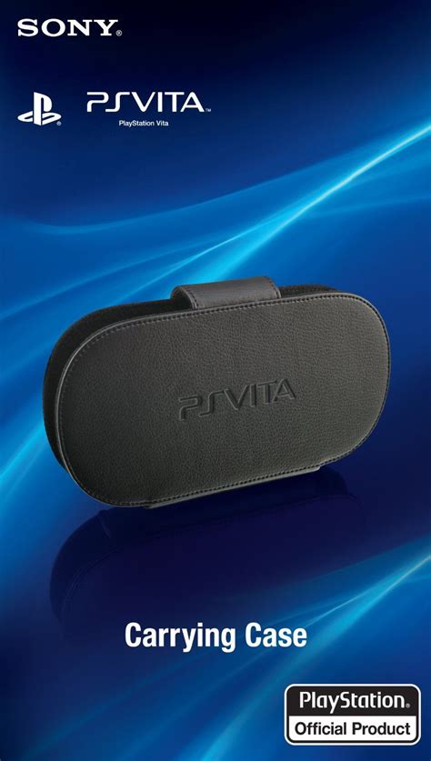 Ps Vita Console Carrying Case Black Pch 1000ps Vitanew Buy