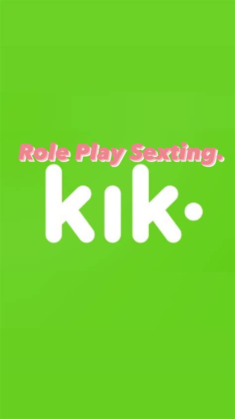 Minutes Of Role Play Sexting On Kik Scented Pansy