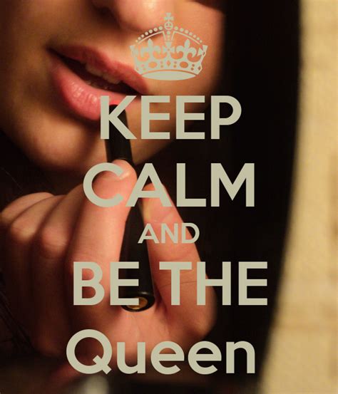 Keep Calm And Be The Queen Poster Tamarmaminaishvili Keep Calm O Matic