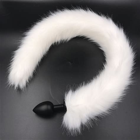 Aliexpress Com Buy Anal Plug Tails Faux Fox Tail Size Butt Plug