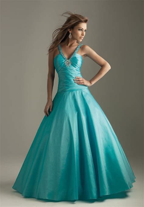 Long Ball Gown Prom Dresses Bridal Wave 2015