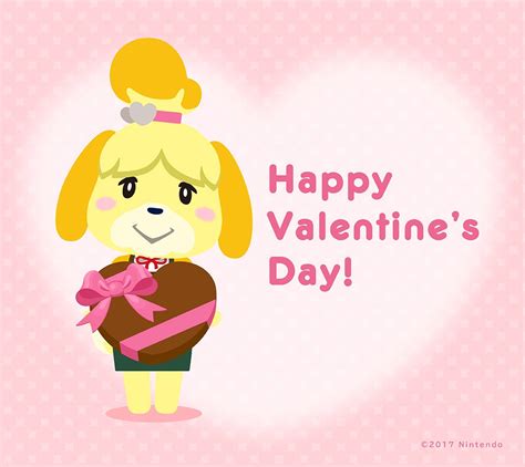 The cards feature character artwork from the upcoming animal crossing: Nintendo shares Splatoon, Animal Crossing, Kirby Valentine's Day tweets | GoNintendo