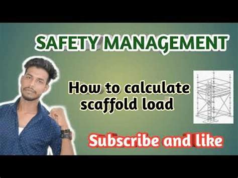 How To Calculate Scaffold Load Youtube