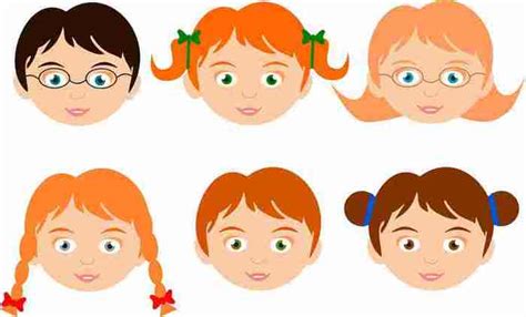 Иллюстрация детские лица в стиле классика Illustrators ru