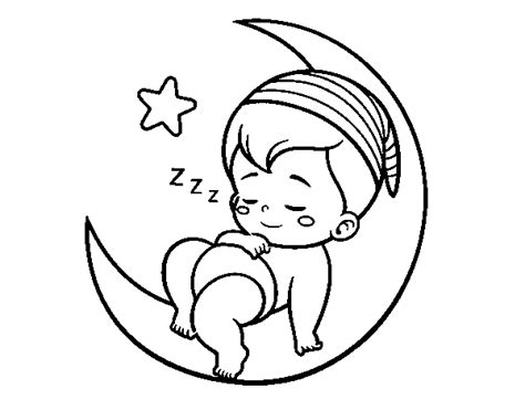 Desenhos De Bebe Dormindo Para Colorir E Imprimir Manminchurch Se
