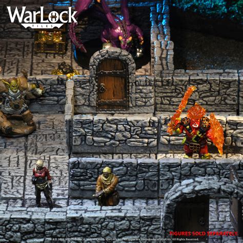 Warlock™ Tiles Base Set Dungeon Tiles I Wizkids