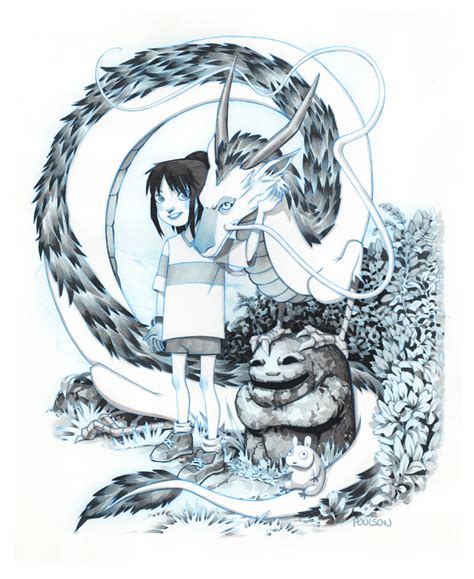 Spirited Away Coloring Pages - Free Coloring Pages