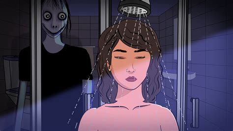 he was watching me in the shower animated horror stories youtube