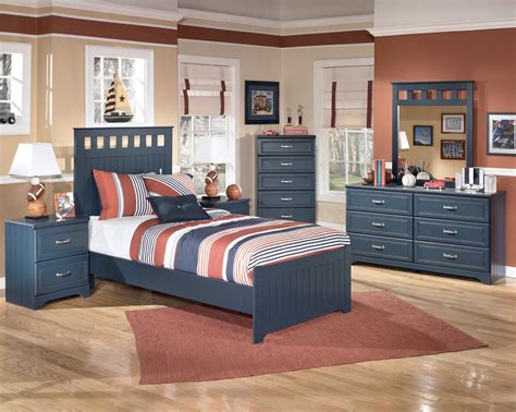 Leo Youth Panel Bedroom Set From Ashley B103 51 Coleman Furniture