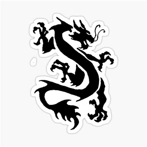 Dragon Sticker For Sale By Mike6630 Redbubble