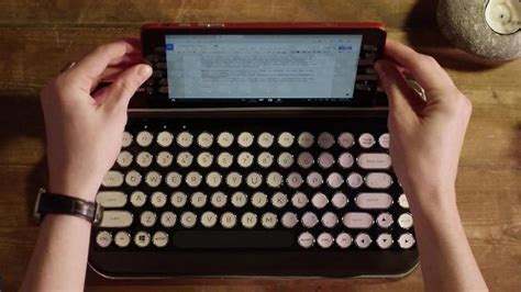 Penna Keyboard Wireless Bluetooth Typewriter Keyboard Is Peak Hipster