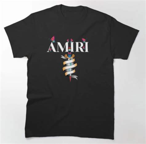 Amiri T Shirt Classic T Shirt Unisex T Shirt T For Him Etsy