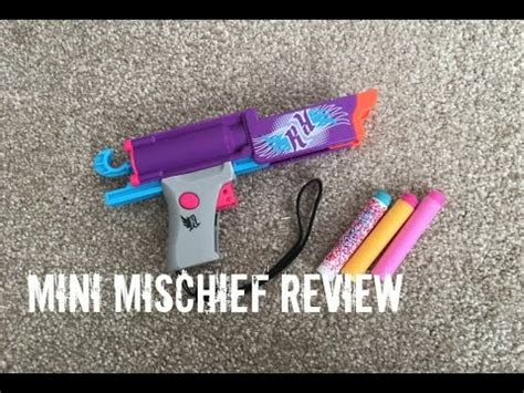 Nerf Rebelle Secrets Spies S S Mini Mischief Unboxing Review