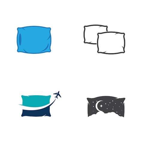 Premium Vector Pillow Vector Icon Design Illustration Template