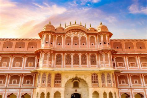 300 City Palace Of The Maharaja Of Jaipur Rajasthan India Stock Photos