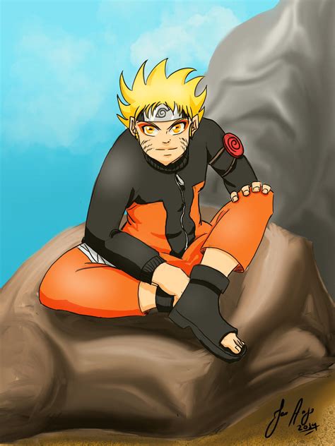 Naruto Sennin By Janaraujo On Deviantart