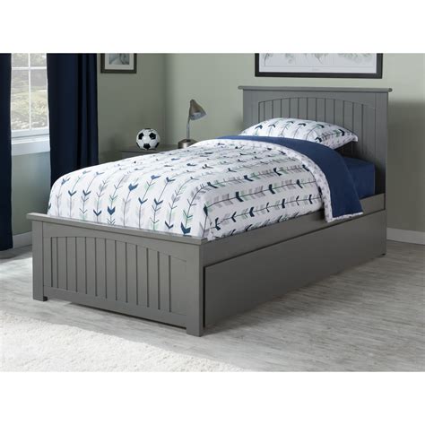 Nantucket Twin Extra Long Bed With Matching Footboard And Twin Extra
