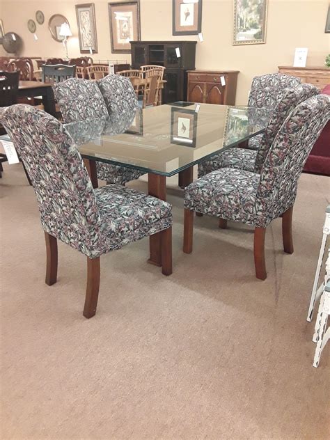 Double Beveled Dining Set Delmarva Furniture Consignment